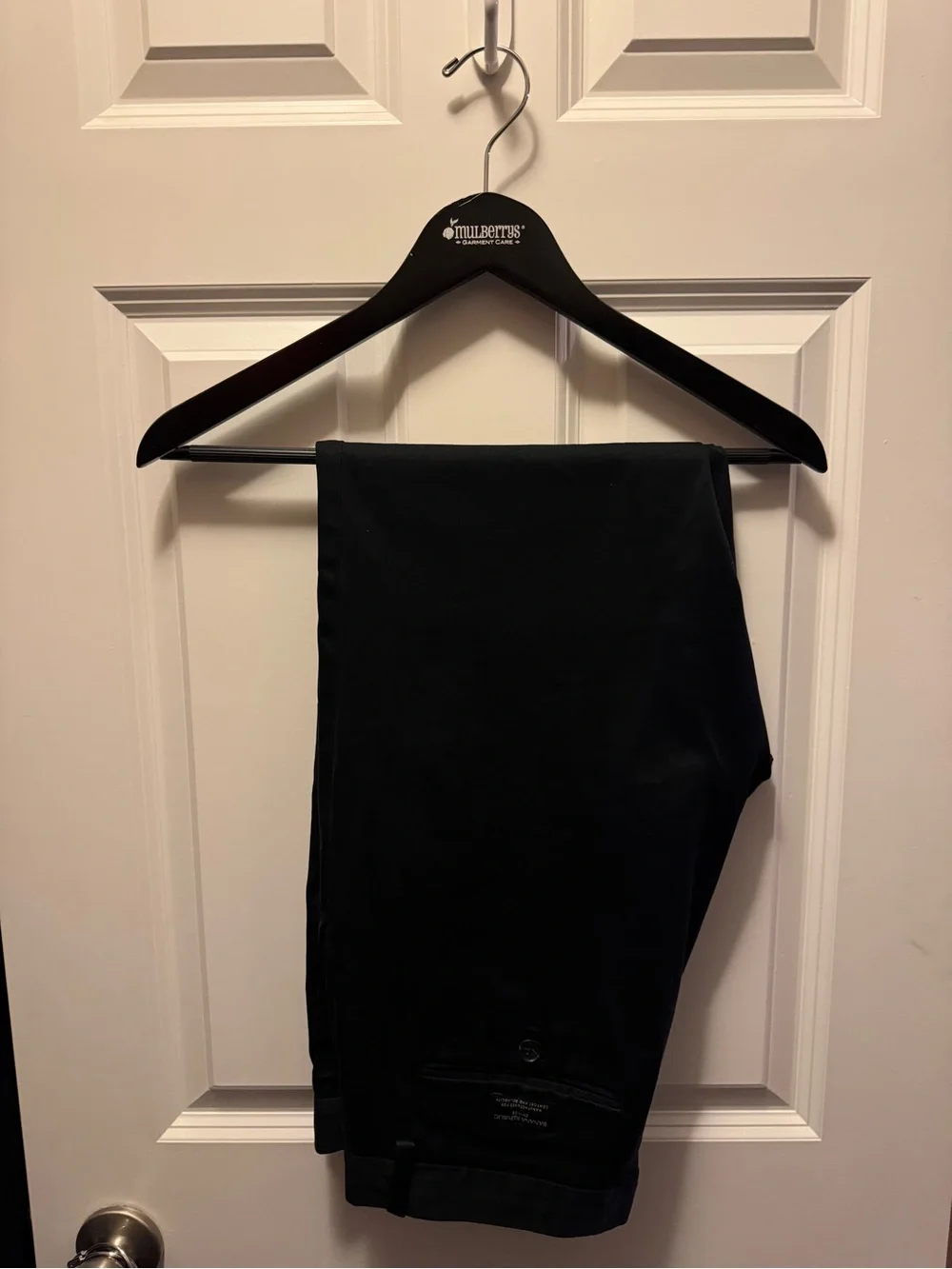 Banana Republic Men’s Black Chinos